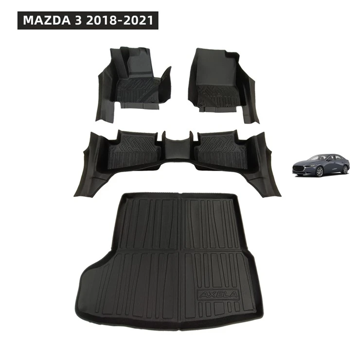 Factory Wholesale TPE Car Mat for MAZDA 3 2018-2021